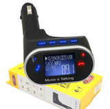 TD® LCD sans fil Kit de voiture Bluetooth MP3 FM Transmetteur Modulator à distance SD USB