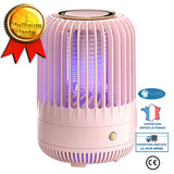 INN® Lampe anti-moustique bureau à domicile intérieur silencieux USB tueur physique pièges à moustiques choc électrique bionique