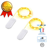 TD® Guirlande lumineuse LED lampe de style LED 2m 20LED pour la décoration de vacances à la maison
