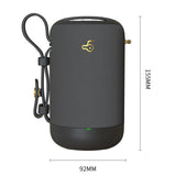 TD® Haut-parleur bluetooth sans fil extérieur étanche créatif mini carte portable audio