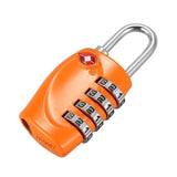 TD® 2 Cadenas avec code a 4 chiffres TSA pour valises et sacs orange