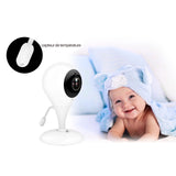 TD® Moniteur bébé à distance intelligent HD appel sans fil chanson de sommeil détection de température bébé rappel d'alarme soignant