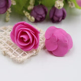 TD® Ours en rose Fleur Saint Valentin Rose pour Cadeau d'anniversaire Cadeau de la Saint-Valentin Décoration de Mariage Couleur Rose