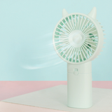 INN® Mini ventilateur portatif ventilateur silencieux électrique de main de ventilateur tenu dans la main à piles