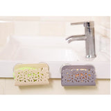 TD® Porte savon avec ventouses pour évier de cuisine ou lavabos  - porte savon douche pour le stockage intelligent de savon, éponges