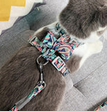 TD® Laisse Imprimée Réfléchissante pour Animaux de Compagnie Type Laisse pour Chiens et Chats de Petite et Moyenne Taille