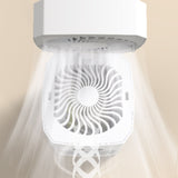 TD® Ventilateur humidificateur deux-en-un pliant ventilateur de climatisation de pulvérisation refroidi à l'eau portable usb de bure