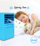 TD® Ventilateur de bureau-créatif nouveau style-spray humidification-climatisation ventilateur-arrêt automatique