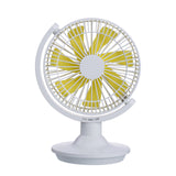 TD® Ventilateur de bureau secouant la tête créatif et pratique muet USB étudiant dortoir bureau chambre chargement facile à nettoyer