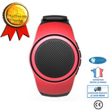 INN® Montre audio portable pour téléphone intelligent Haut-parleur Bluetooth Selfie