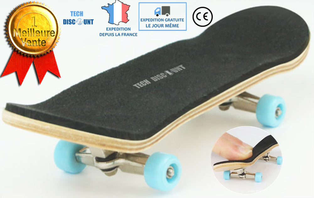 TD® mini skateboard doigt tech deck star pro enfant bois noir pas cher –