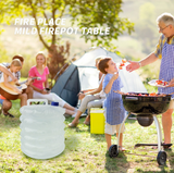 Seau télescopique extérieur 3L camping PE protection de l'environnement seau de stockage de voiture en plastique sac d'eau pl