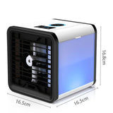 TD® Pulvériser Mini refroidisseur d'air maison réfrigération bureau petit ventilateur de climatisation ventilateur Portable