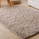 TD® Tapis de grande surface dans la chambre, fil de couleur peluche dans la chambre,salon,table basse, tapis de sol moelleux près du