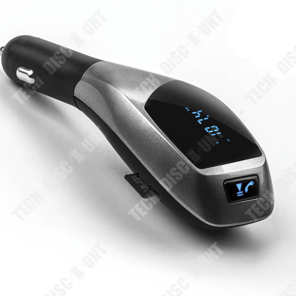 TD® Carte de lecteur mp3 de voiture/disque U téléphone portable bluetooth appel mains libres transmetteur fm fournitures de voiture