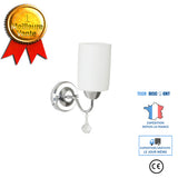 TD® Applique LORETTO 1 ampoule chrome