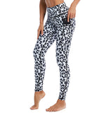 Pantalons de yoga pantalons de fitness sport stretch leggings taille haute serrés pantalons de yoga imprimés slim fit fesses