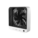 TD® Ventilateur de bureau rechargeable usb petit ventilateur bureau à domicile dortoir ventilateur de circulation
