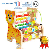 TD® Jouet enfants bébé apprentissage ludique amuser développement jeux cadeau créatif éducatif instructif chiffres compter en bois s