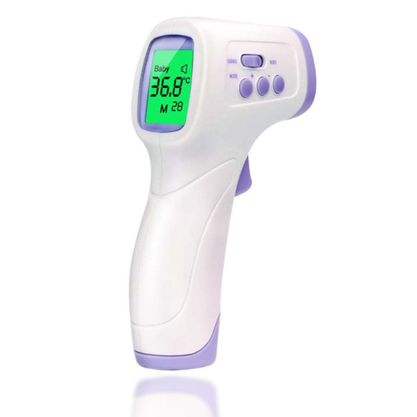 Thermomètre bébé flash sans contact