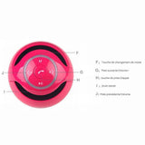 TD® haut-parleur sans fil Bluetooth, portable  petit son, mini-lumières colorées, plug-in extérieur subwoofer voiture