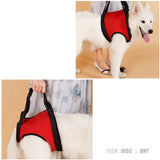 TD® harnais chien anti traction grande taille gros ceinture aide a la marche animaux de compagnie gilet sangle laisse domestique