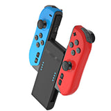 TD® Poignées gauche et droite pour consoles de jeux， Bluetooth 4.0 ，Petite manette sans fil，Poignée rouge et bleue