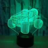 TD® Veilleuse 3D tactile coloré RE3217
