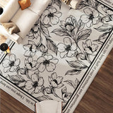 TD® Imitation cachemire tapis salon chambre couverture de chevet maison moderne nordique ins simple tapis absorbant doux au toucher