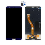 TD® Convient pour l'assemblage LCD à écran tactile de l'écran du téléphone portable Honor V10 avec cadre LCD bleu