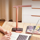 TD® Lampe de bureau à chargement magnétique dortoir étudiant lecture apprentissage protection des yeux pliante LED multifonctionnell