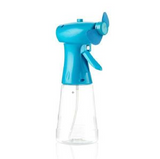 INN® Petit ventilateur, ventilateur de pulvérisation d'eau de bouteille de couleur, portable, pulvérisateur intégré, petit ventilate