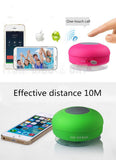 TD® Haut parleur enceinte Bluetooth téléphone ventouse portable waterproof musique ordinateur étanche salle de bain puissance pratiq