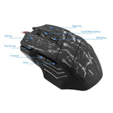 TD® Souris Gaming design RVB conception 7 boutons dpi confort quotidien Gaming souris LOL personnalisable compatibilité mouse