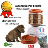 Distributeur Automatique De Nourriture Pour Animaux Pour 3 fois-Jour Pet Feeder Automatique Distributeur de croquettes Gamell