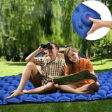TD® Coussin gonflable de camping presse extérieure ultra-légère coussin gonflable automatique peut être épissé lit gonflable de camp