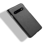 TD® Samsung Galaxy S10+ coque de téléphone motif litchi rétro coque de téléphone coque de protection en cuir coque de téléphone