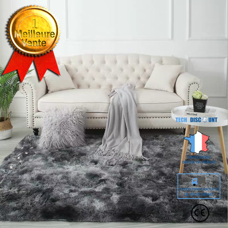 Tapis de Salon Chambre - Shaggy Yoga Moquette - Microfibre Extra