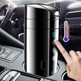 TD® Smart voiture électrique chauffage tasse nouvelle voiture eau bouillante tasse voiture chauffage tasse isolation tasse chauffe-e
