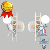 2PC personnalité Art méchant escalade escaliers lumière chambre applique murale applique murale