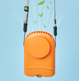 INN® Ventilateur cou suspendu USB chargeant en plein air portable mini silencieux sans feuilles suspendu cou ventilateur paresseux