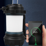 TD® Lumière de camping multifonctionnelle extérieure rechargeable de lumière de tente d'interface d'USB de lumière de camping