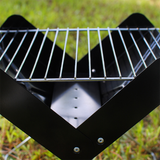 Barbecue Pliant Petit Mini Extérieur Double Barbecue Portable Barbecue Pliant Charbon De Bois Charbon De Bois Barbecue Barbec