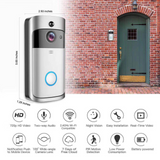 TD® Wifi maison intelligente sonnette surveillance à distance interphone sonnette capteur infrarouge vision nocturne sonnette visuel