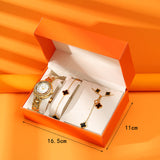 Parures bijoux Montres exquises Bracelets Colliers Alliage Acier inoxydable Cadeaux pour femmes Cadeaux pour femmes d'anniver