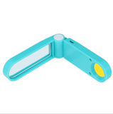 TD® Lampe de miroir rechargeable USB pliable pour petit livre à LED