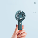 INN® Mini ventilateur électrique portatif USB avec vitesse du vent réglable (vert) HB013