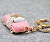 TD® Porte-clé bijoux femme en forme de voiture cuivre décoration mignon cadeau clef anniversaire ancien pendentif maison petit origi