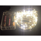 TD® Guirlande lumineuse Led avec fil de cuivre à piles 3AA petite guirlande lumineuse color