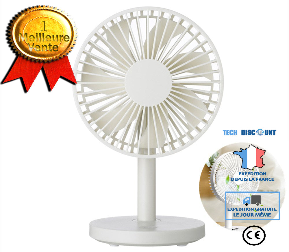 TD® ventilateur de bureau usb-hot nouveau-bureau-grand mini-ventilateur silencieux à volume d'air